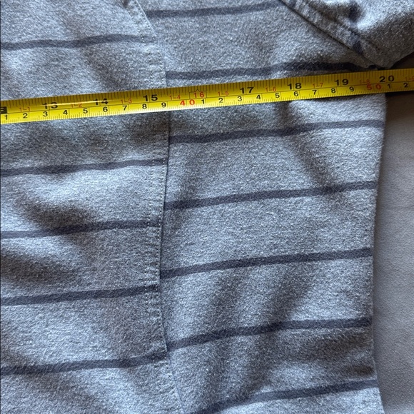 Lululemon Gray Striped Zip Up Hoodie - Picture 4 of 5